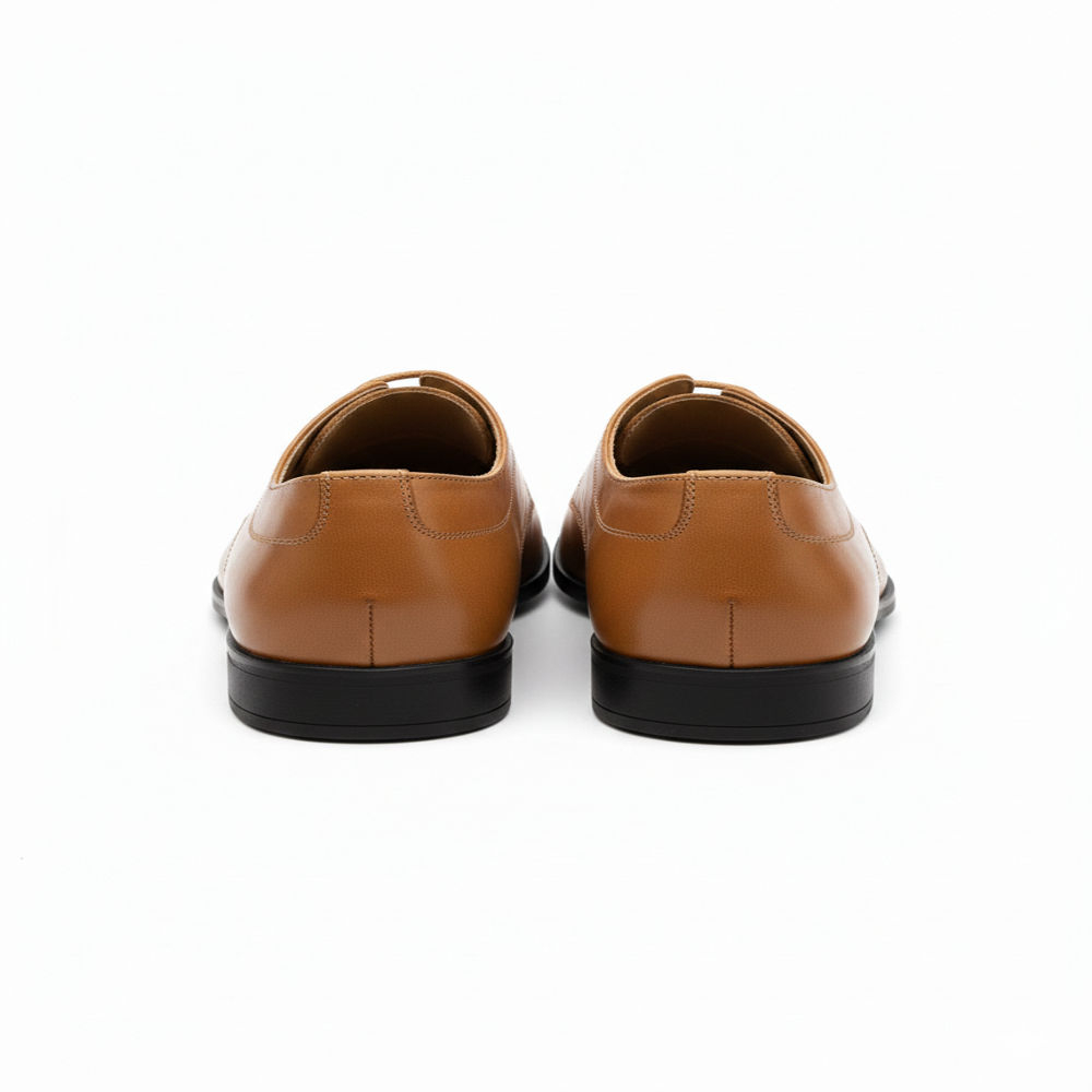 Quality Mens Formal light tan Leather Shoe